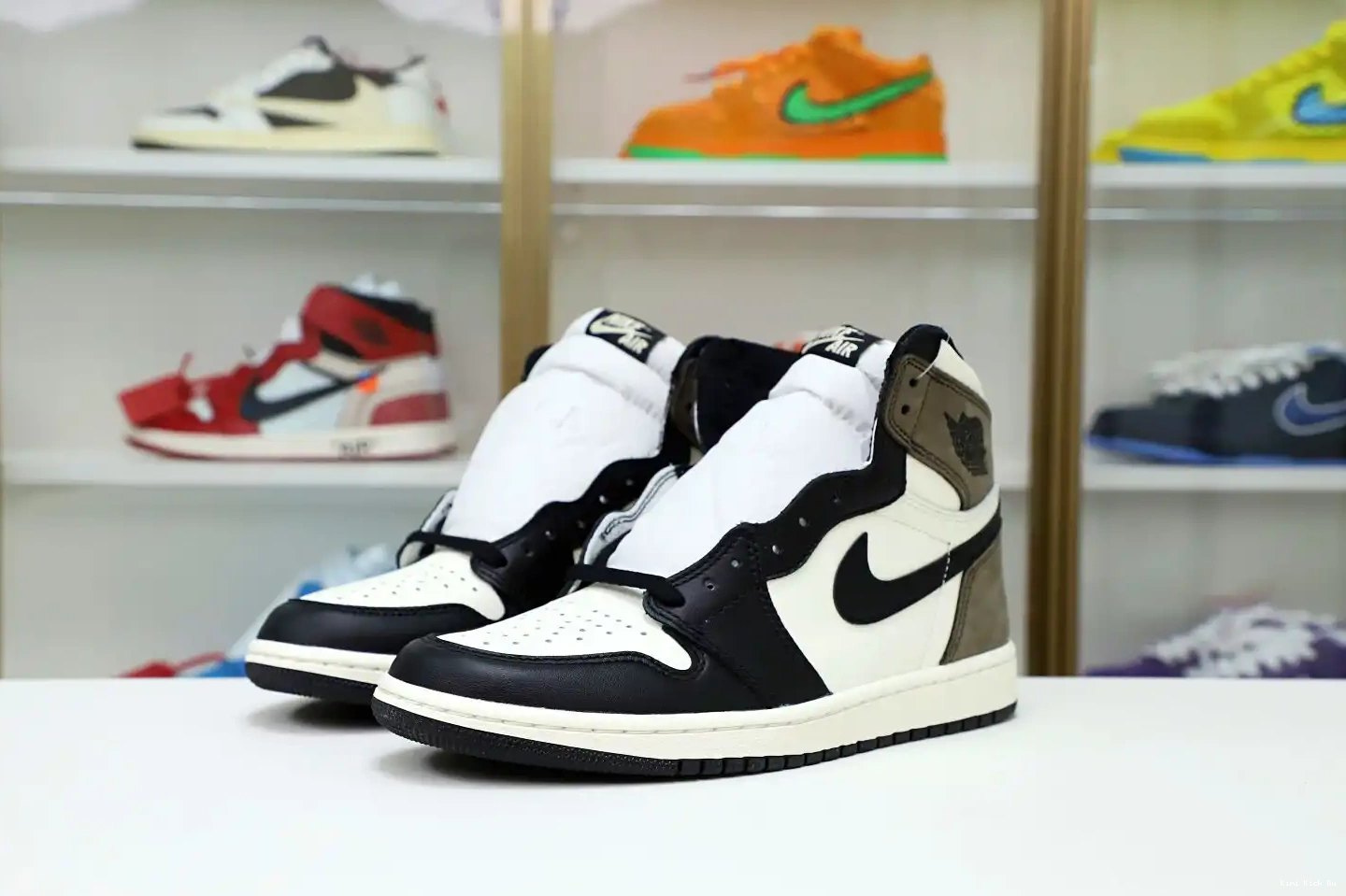 HIGH 1 JORDAN Kimikick MOCHA' OG AIR 'DARK RETRO 0713